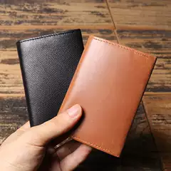 Men's Genuine Leather Clutch Bag, Cowhide Coin Purse, Multi-Card Slot Card Holder, Large Capacity Short Wallet, Men's Bag