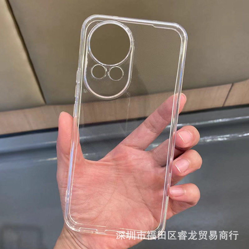 For Huawei NOVA13 Phone Case NOVA13PRO Protective Case NOVA12 Groove Drop Glue Diy Transparent Soft Case