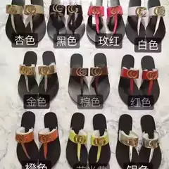 Flat non-slip beach flip-flops women's outdoor sandals 2023 summer casual open toe flip-flops plus size women's shoes