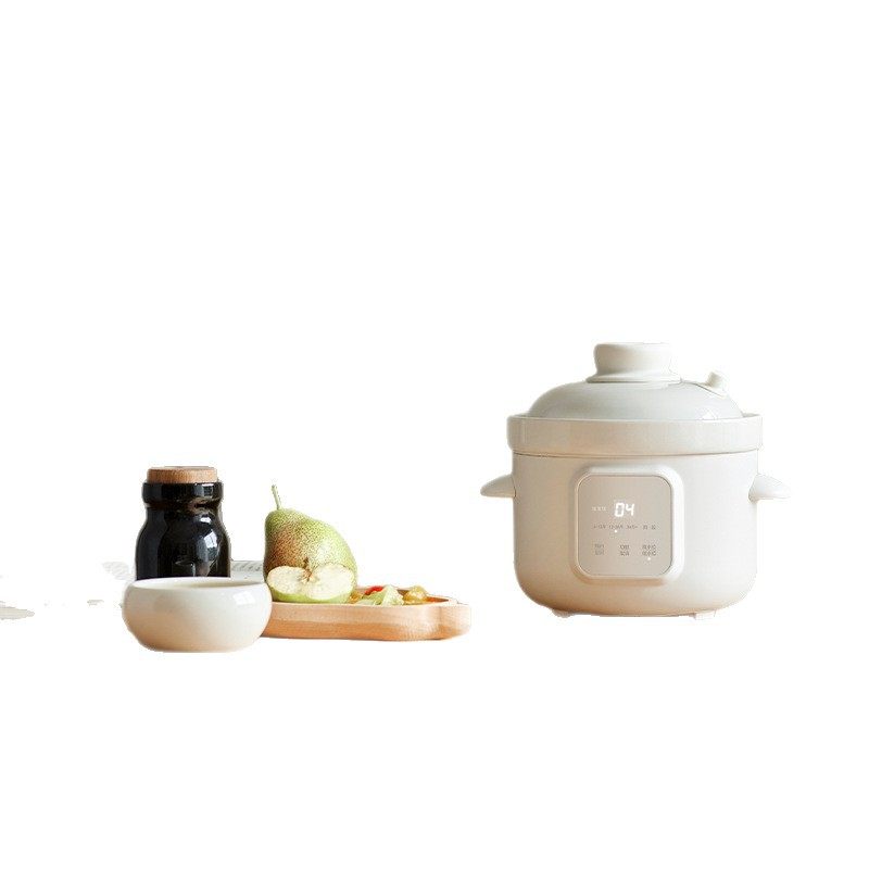 Olayks Instant Micro-Pressure Rice Oil Supplementary Food Pot for Babies, Suitable for Cooking Porridge and Stewing, with Age-Specific Settings, Electric Stew Pot, Stew Cup, Bb Cooker