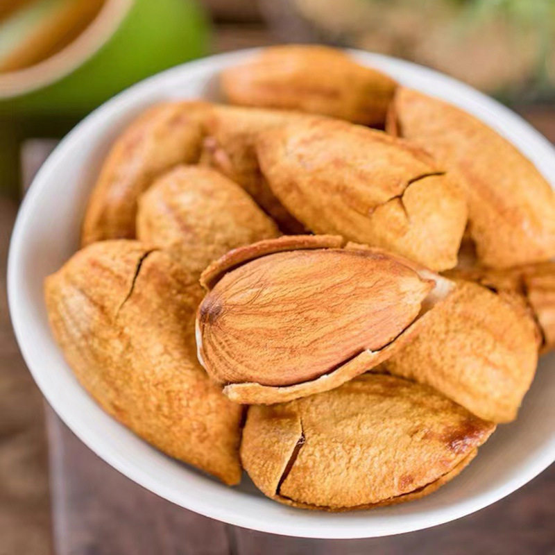 Almond Milk-Flavored Almonds in Bags for Wholesale, Hand-Peeled Almonds for New Year Snacks
