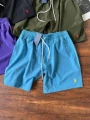 Shorts lake blue gold label