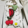 Strawberry carrot Cherry shoelace buckle upper decorative buckle diy accessories detachable children's canvas shoelace buckle