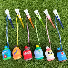 Cross-Border Exclusive Golf Tee Fun Cartoon Pendant Golf Tee Anti-Lost Golf Tee Accessories Tee
