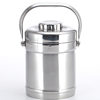 Stainless Steel Thickened Insulation Lunch Box Three-Layer Pot Large Capacity Insulation Bucket Student Adult Office worker Lunch Box