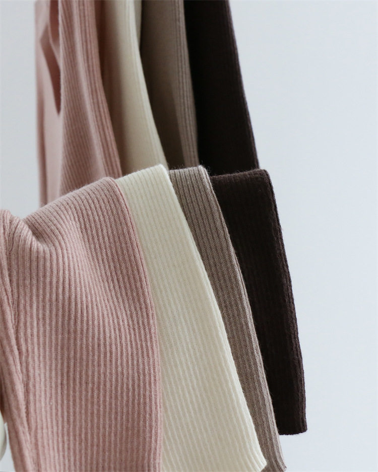 Can Stand Collar, Polo Collar, Fashionable Wool Blended Long-sleeved Knitwear, Autumn and Winter Pure Color Top, Women's Bottoming Pullover