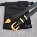 Black antique gold 2.5cm