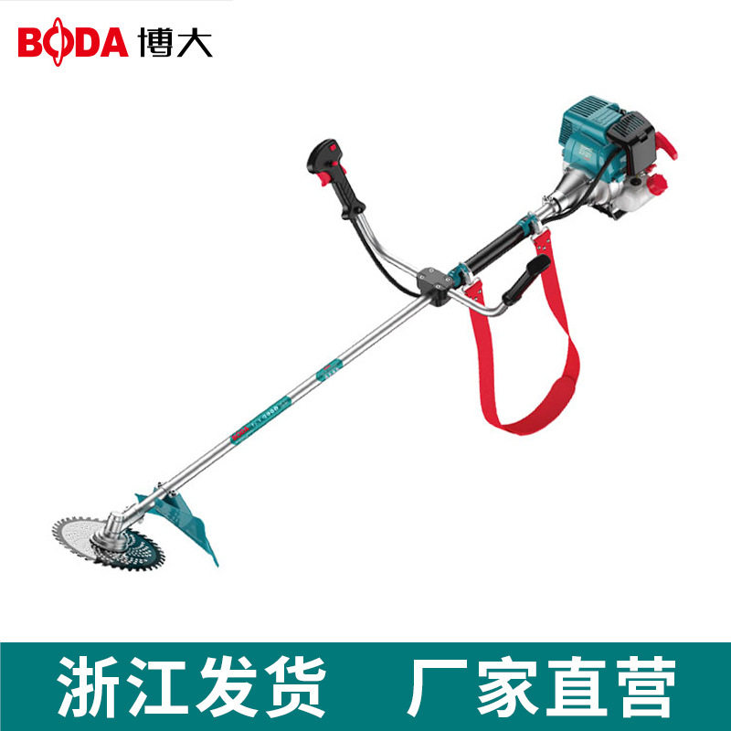 Boda mower side-mounted backpack gasoline engine four-stroke multi-function land-opening garden agricultural harvesting weeding