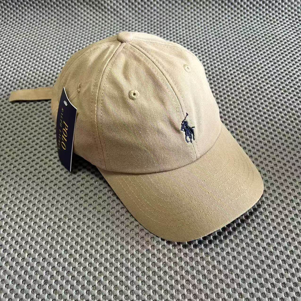 Scanable/High-Quality Ralph Lauren Rl Baseball Cap, Peaked Cap, Sun Hat, Soft Top, Same Style for Men and Women, Versatile