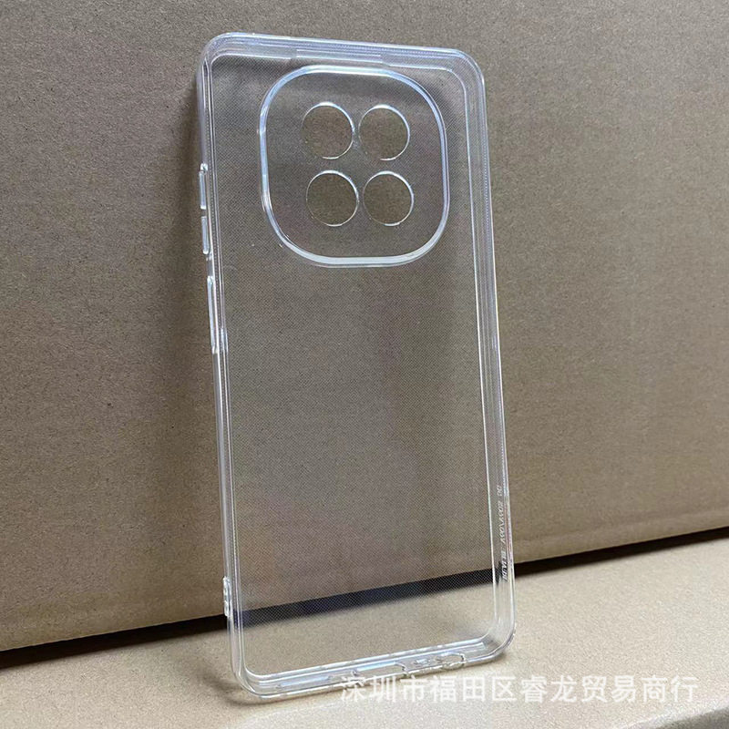 For Huawei NOVA13 Phone Case NOVA13PRO Protective Case NOVA12 Groove Drop Glue Diy Transparent Soft Case