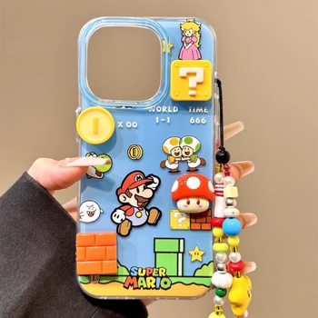 Mobile Phone Case for Apple 16Pro Max iphone16 Mario 15Pro New 14 Silicone 13 Protective Case