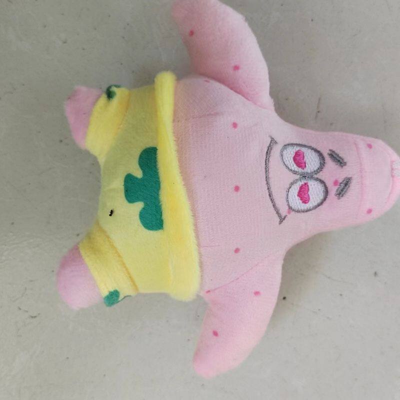 海绵宝宝系列卡通玩偶毛绒玩具手工公仔抓机娃娃可爱批发布偶萌宠