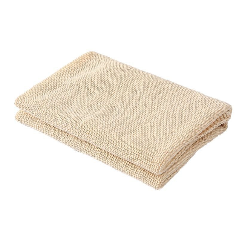 Explosions warm color knitted stroller cover blanket hold quilt children nap soft small blanket sofa blanket factory wholesale