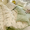 ins Korean-style small fresh 60 cotton bed four-piece set pastoral style small floral cotton quilt cover wholesale