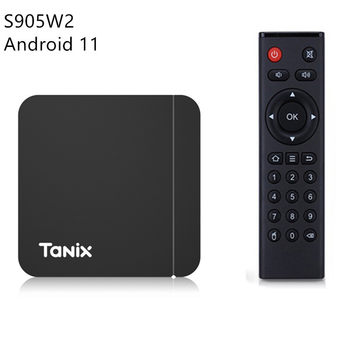 Cross Border tanix W2 Set Top Box Android 11 S905W2 4K HD Box 4GB/32GB Dual WiFi