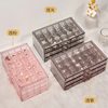 Nail jewelry storage box ring stud earrings jewelry internet celebrity drawer box jewelry storage rack display stand factory direct supply