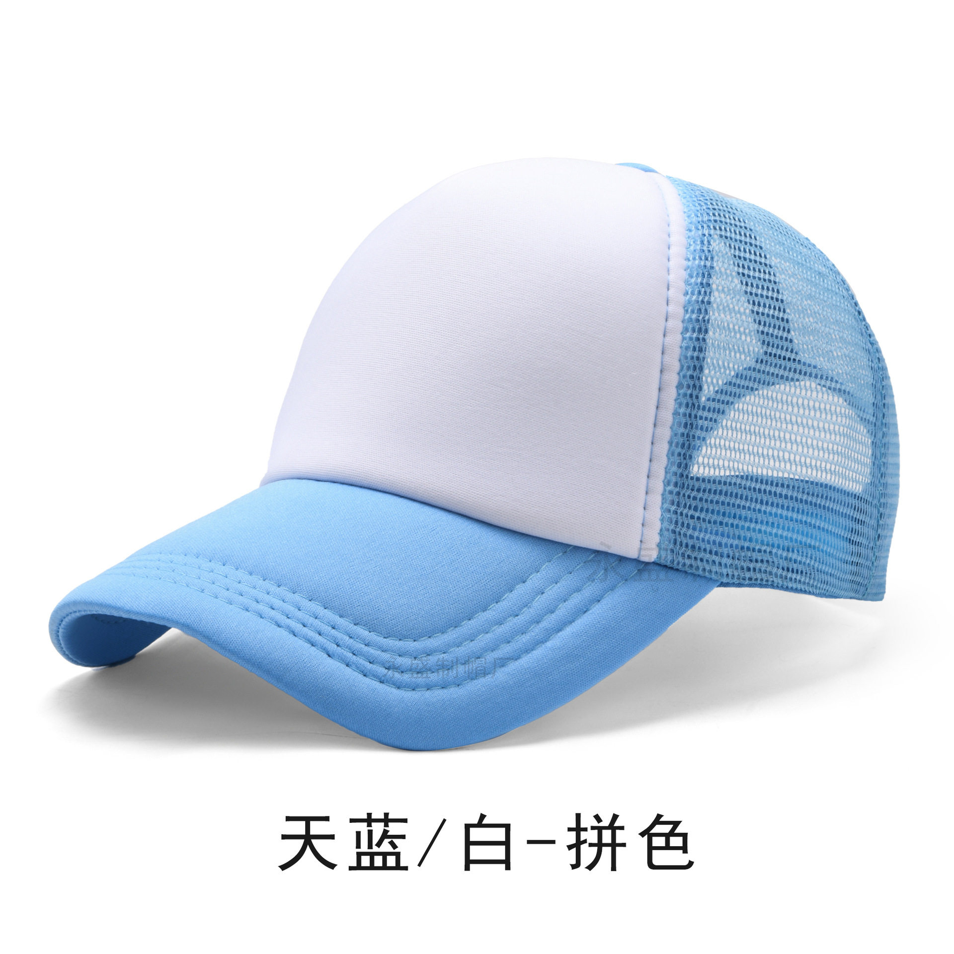 帽logo网帽印字学生帽鸭舌帽志愿者棒球帽刺绣帽多色选大帽檐百搭