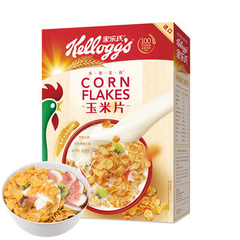 Thailand Imports Kellogg's Corn Flakes 25g Breakfast Instant Cereal Flakes for Nutrition Substitute Cereal Flakes