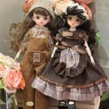 Кукла BJD, 6 очков, детская одежда, 30 см, костюм принцессы, одежда для игрушечной девочки, полный набор чистых красных кукол