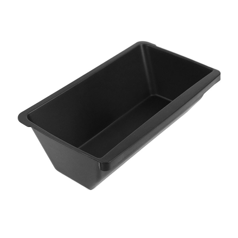 适用于焕新版ModelY前排座椅下储物盒特斯拉YL TPE收纳储物盒配件