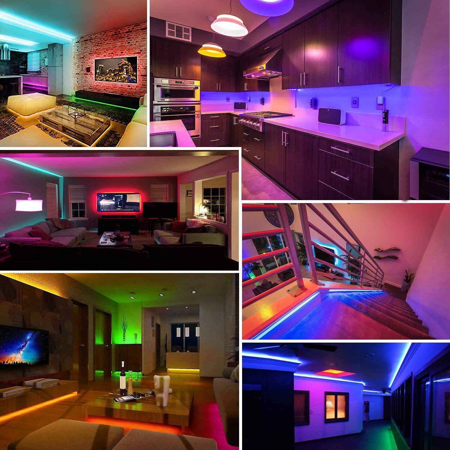 Amazon with Led lights with Bluetooth Led lights with Led lights smart lights with music Bluetooth low voltage lights