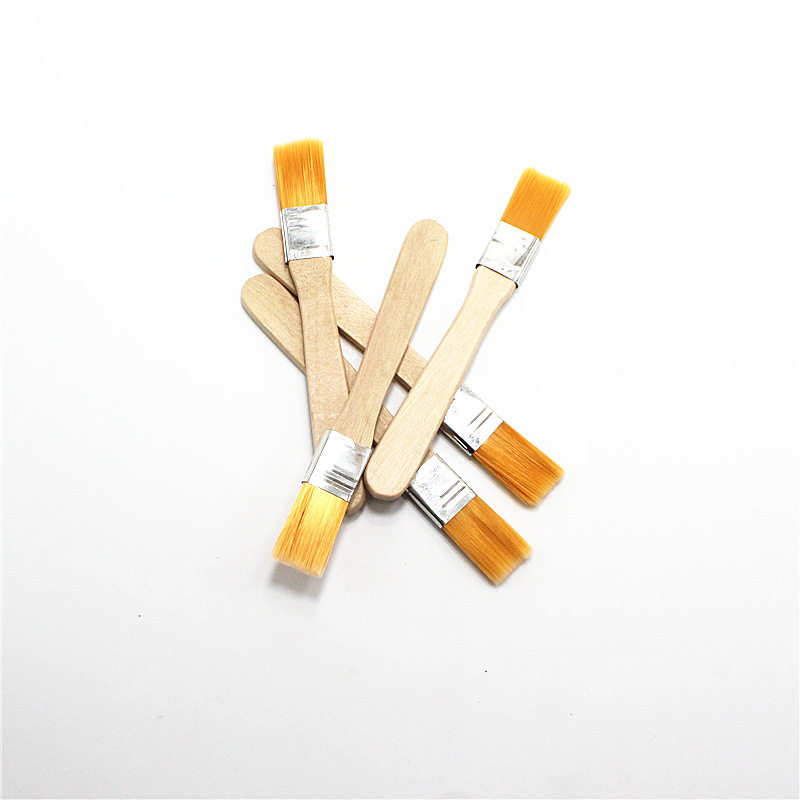 Mobile phone computer cleaning small brush motherboard keyboard dust removal yellow brush paint barbecue combination factory supply