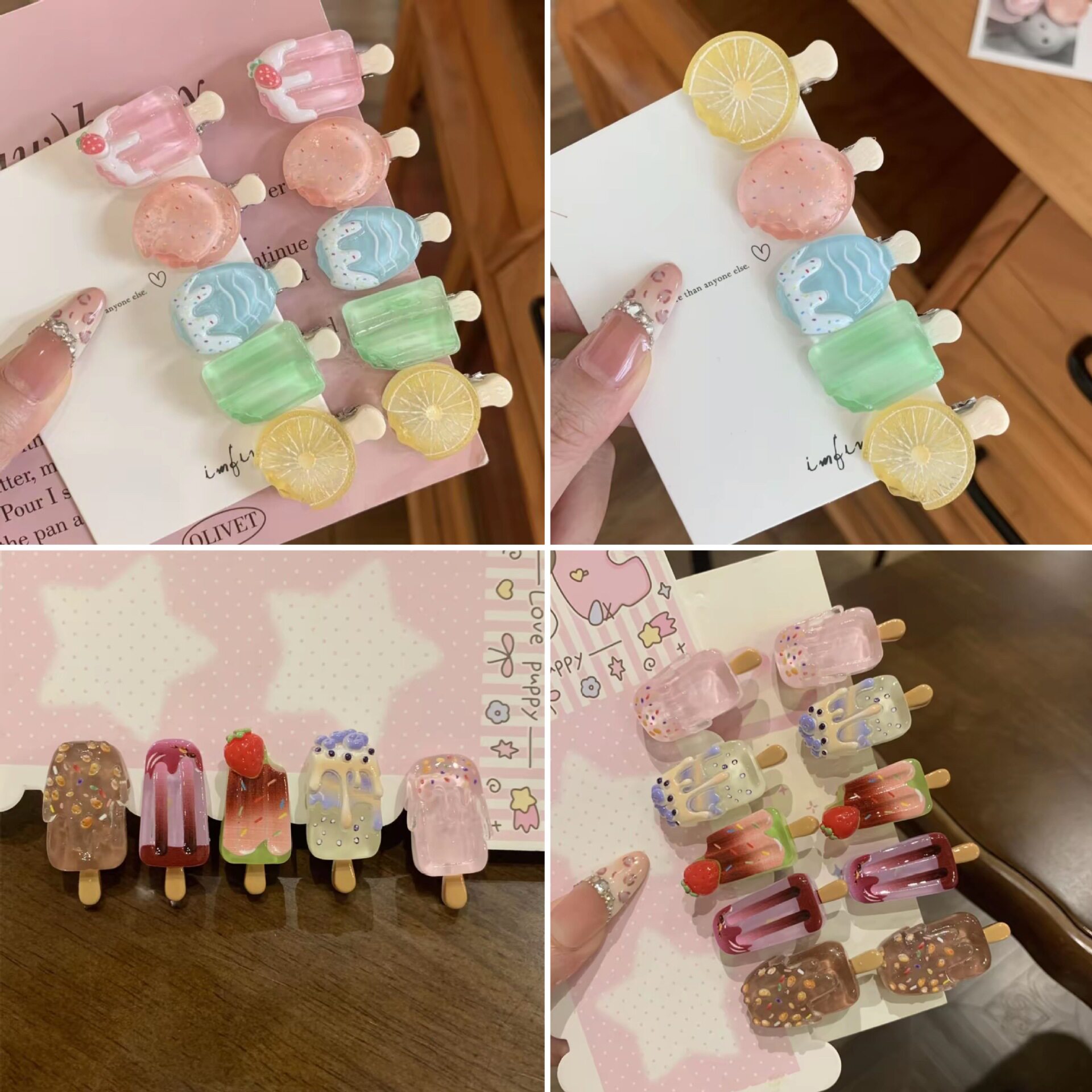 กิ๊บติดผมลูกสุนัขตุ๊กตา West Highland ลักษณะสูงน่ารักนุ่มน่า...