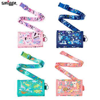 Australia smiggle children's wallet card holder student folding male and female cartoon bus card holder birthday gift