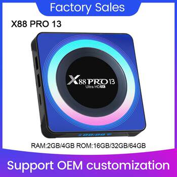 Factory Cross-border 8K Ruixin Micro RK3528 HD Player X88 PRO 13 wifi6 Play Android 13