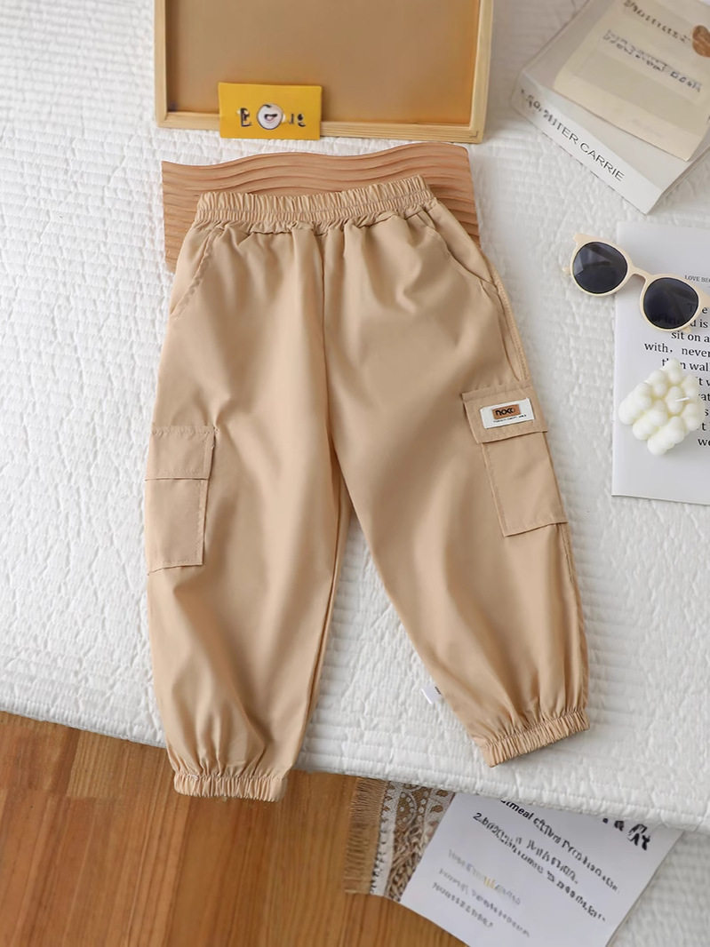 New Spring & Autumn Outerwear Casual Pants, Boys & Girls Cargo Pants, Toddler & Little Kid Loose Trousers Wholesale