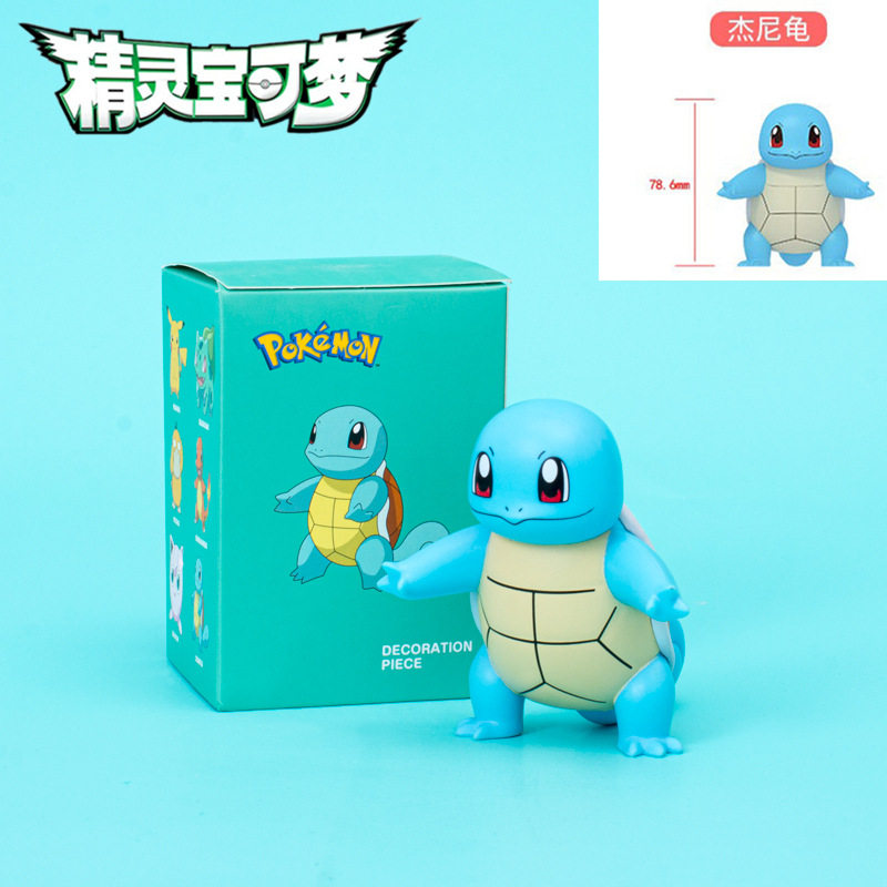 精灵宝可梦睡姿系列潮流盲盒神奇宝贝正版皮卡丘玩偶手办公仔玩具