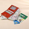 Genuine Leather Short Wallet Top Layer Oil Wax Cowhide Vintage Wallet Multi-Card Holder Vertical ID Card Bag Coin Pocket