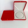New Pearl Necklace Box High-grade Pearl Fleece Round Heart Three-piece Set Mother Chain Jewelry Packaging Box in stock Wholesale