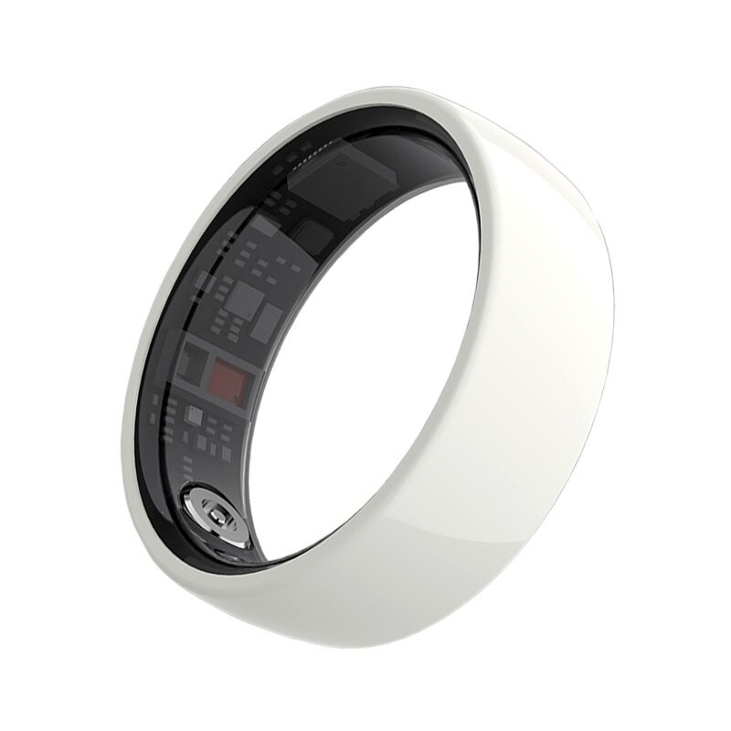 Cross-border Ceramic Multifunctional Sports Ring Waterproof Health Blood Oxygen Heart Rate Sleep Health Monitoring Smart Ring