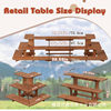 Spot 3-Layer Wooden Retail Display Rack Detachable Portable Shelf Product Storage Rack Desktop Storage Rack
