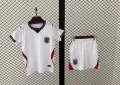 2627 England children's home jersey with white pants