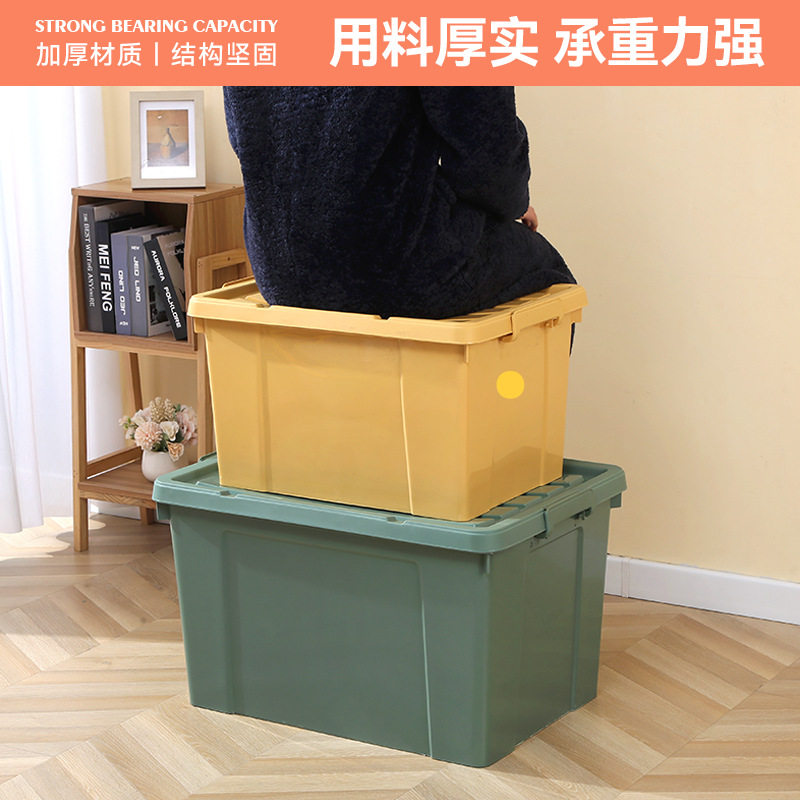 Factory wholesale direct plastic storage box finishing box multi-functional thick finishing box portable large storage box