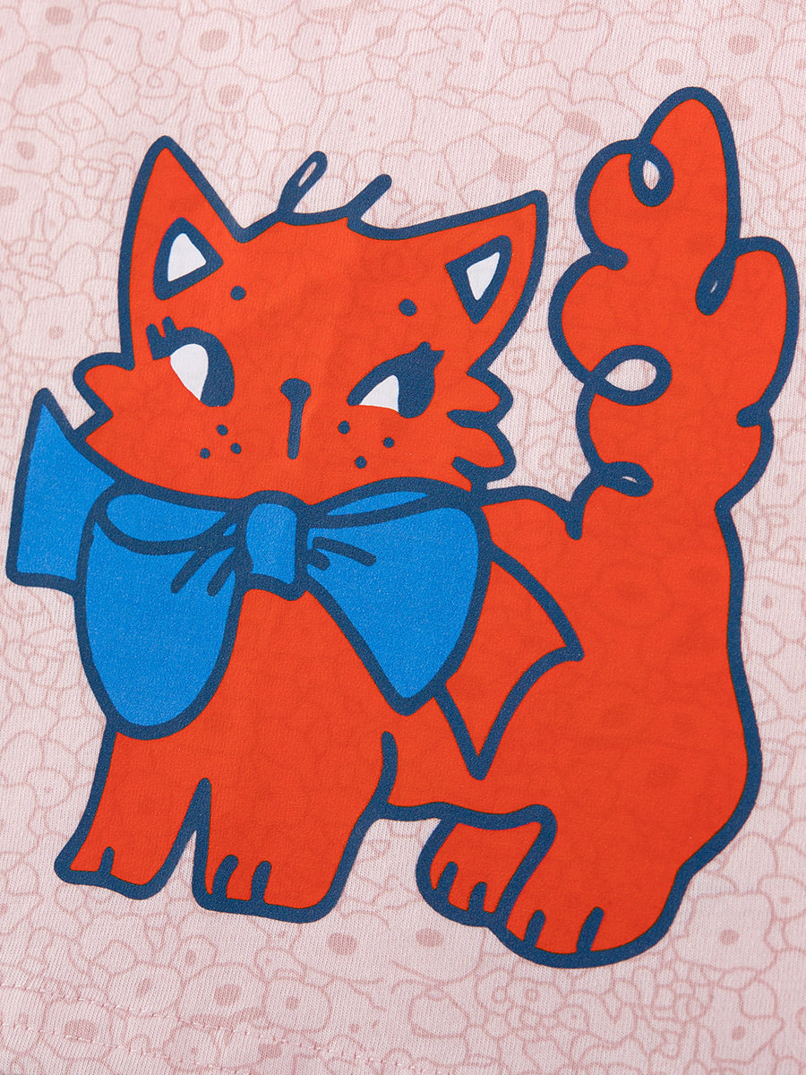 New Summer Girls' Short-Sleeve Dress, Cartoon Kids' Dress, Baby Dress