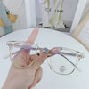 2021 New Little Red Riding Book Same Style Glasses Frame Plate Insert Myopia Frame Plain Anti-blue Light Plain Glasses