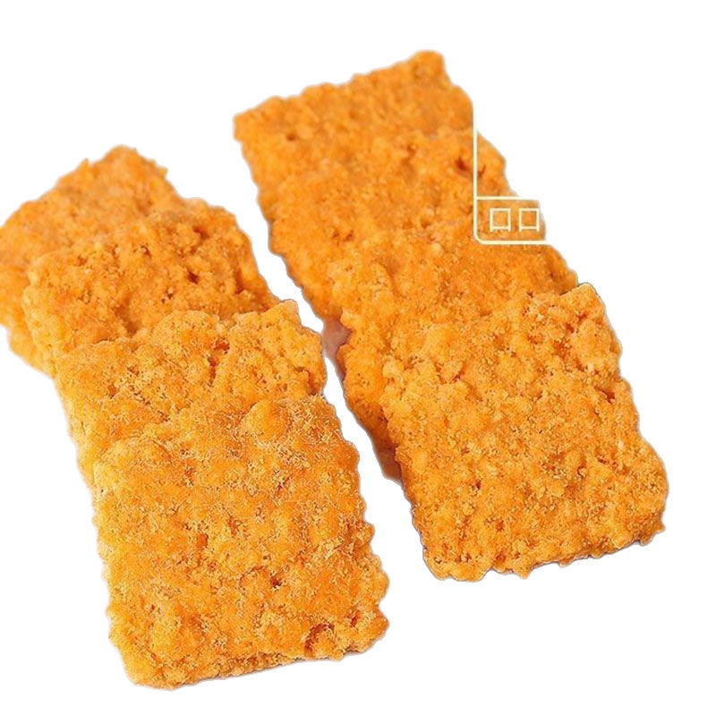 Crab Pioneer Crab Roe Crispy Rice Snack 60g Bag, Crayfish Flavor Crispy Rice, Popular Snack for Watching Shows, Office Snack to Satisfy Cravings