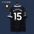 2526 chelsea away black number 15 + with double premier league chapter