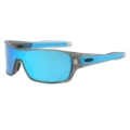Transparent gray frame ice blue