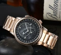 9. black rose gold steel belt