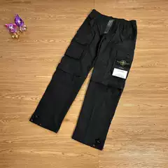 Dropshipping 2025 Spring Seamless Zipper Detachable Classic Medal Functional High Street Outdoor Cargo Pants