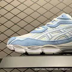 New Gel-Nyc Wear-Resistant Mesh Splicing Breathable Dad Shoes Outdoor Non-Slip Cushioning Low-Top Running Sneakers