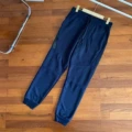 Navy blue trousers