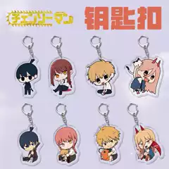Anime Acrylic Keychain Pendant Chain Saw People Electricity Times Poh Chita Ma Chima Pawa Campus Small Gifts