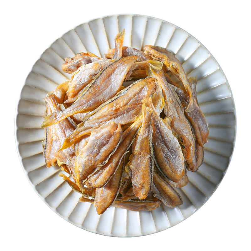 Yellow Croaker Crispy Ready-To-Eat Dried Fish Crispy Small Yellow Croaker Beihai Specialty Deep-Sea Fish Snacks Seafood Leisure Seafood Delivery