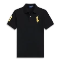 Polo black big yellow label