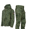Cross-Border Autumn and Winter Outdoor Sharkskin Jacket Plus Velvet Warm Soft Shell Camouflage Windbreaker Hunting Suit